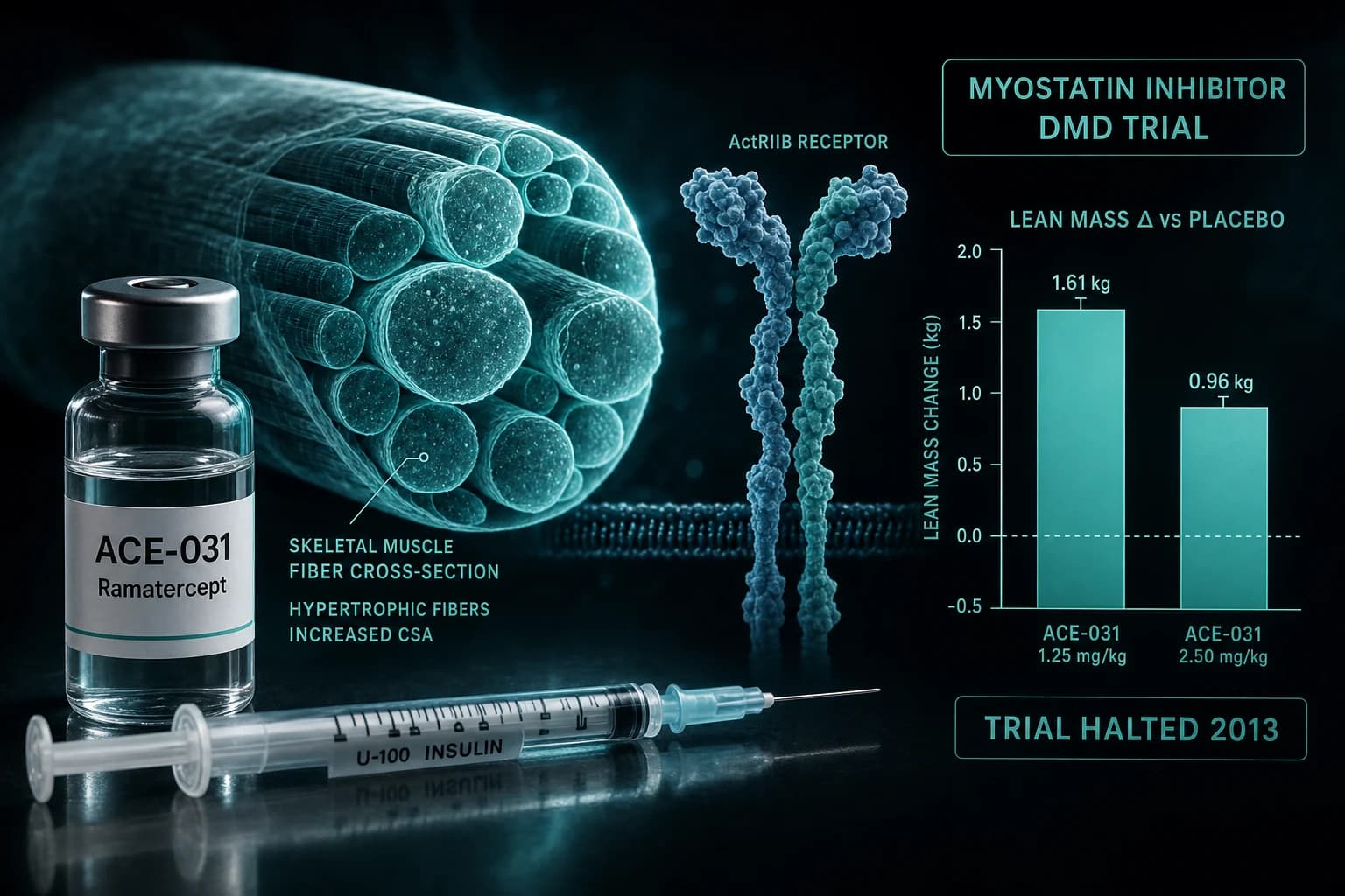 ACE-031 (Ramatercept): Myostatin Inhibitor Research Review