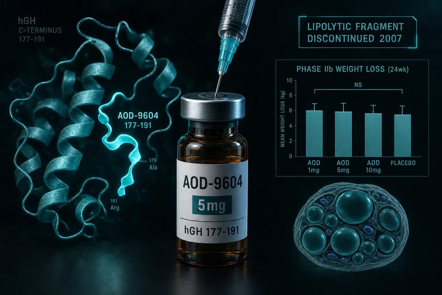 AOD-9604 Dosage Guide: Research Protocol and Phase IIb Reality Check