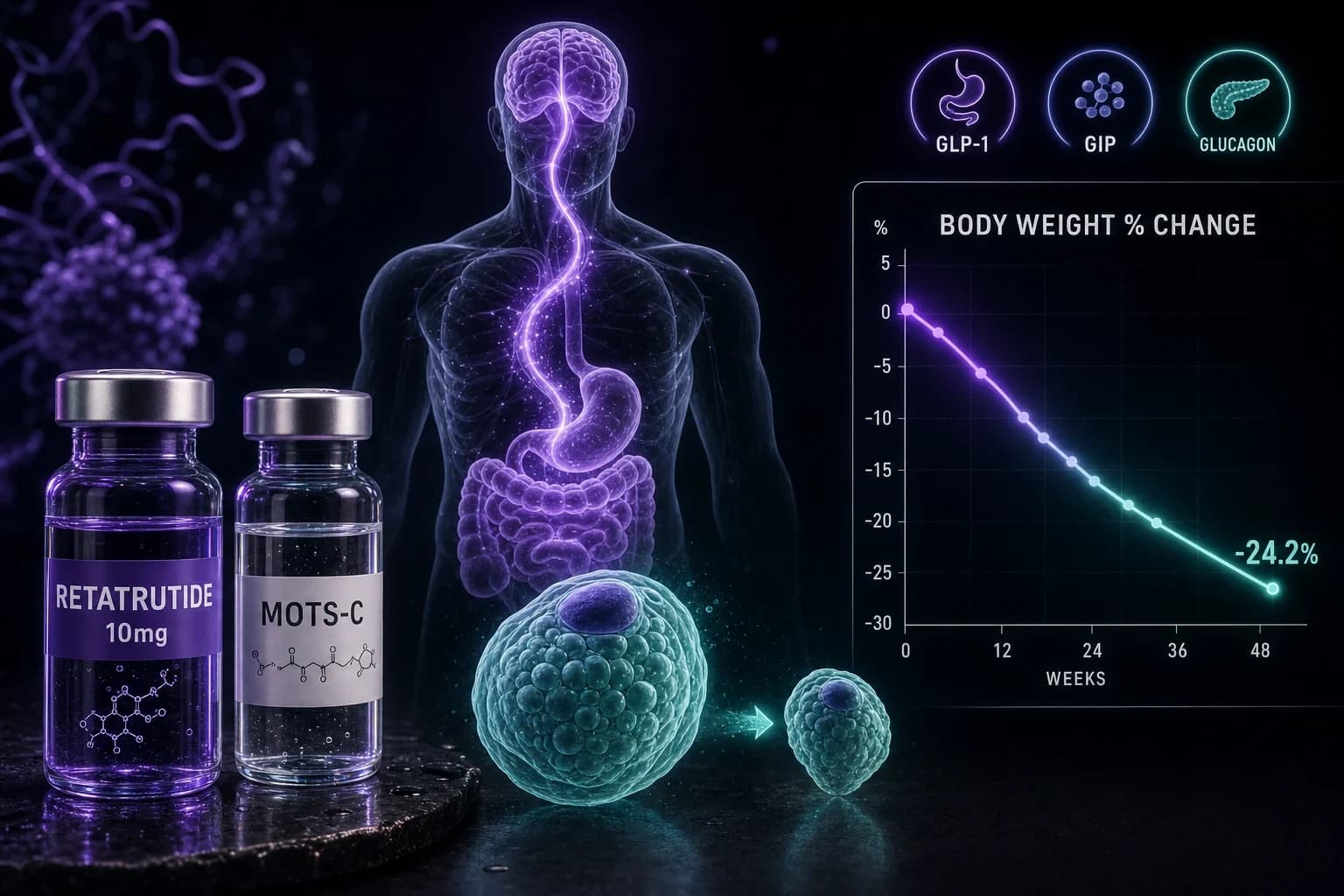 Best Peptides for Fat Loss: The Two Tiers That Actually Work