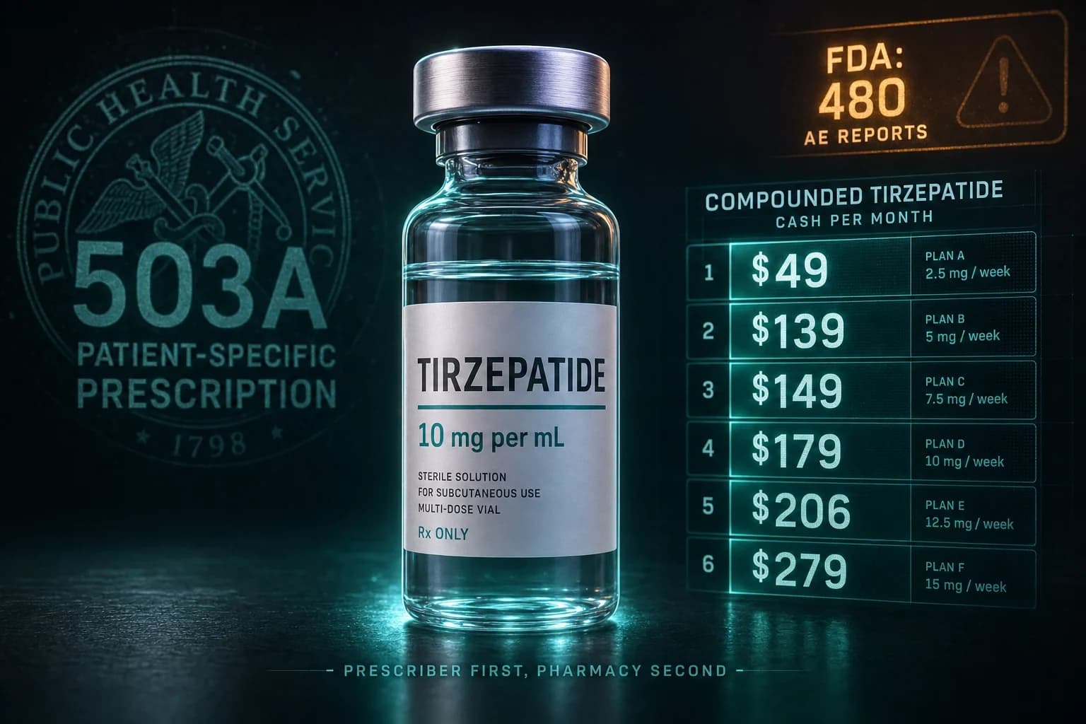 Best Tirzepatide Compounding Pharmacy 2026: What Legally Ships and Who Prescribes It