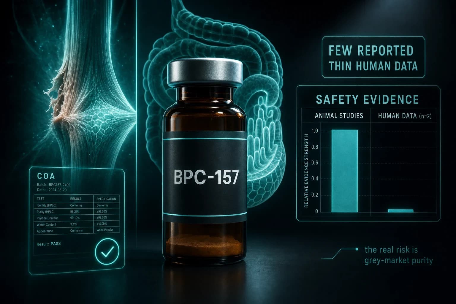 BPC-157 Side Effects: What the Evidence Actually Shows