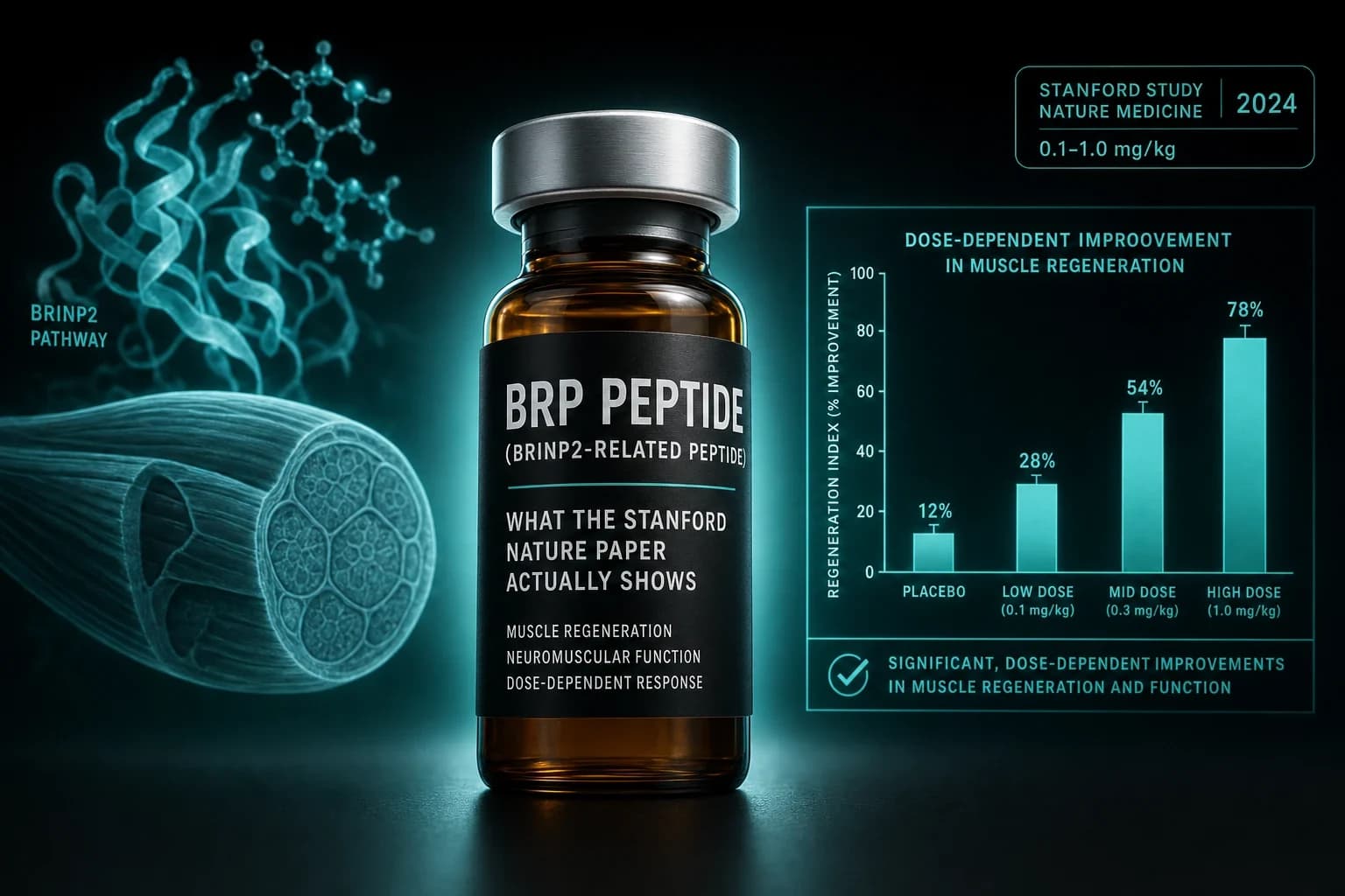 BRP Peptide (BRINP2-Related Peptide): What the Stanford Nature Paper Actually Shows