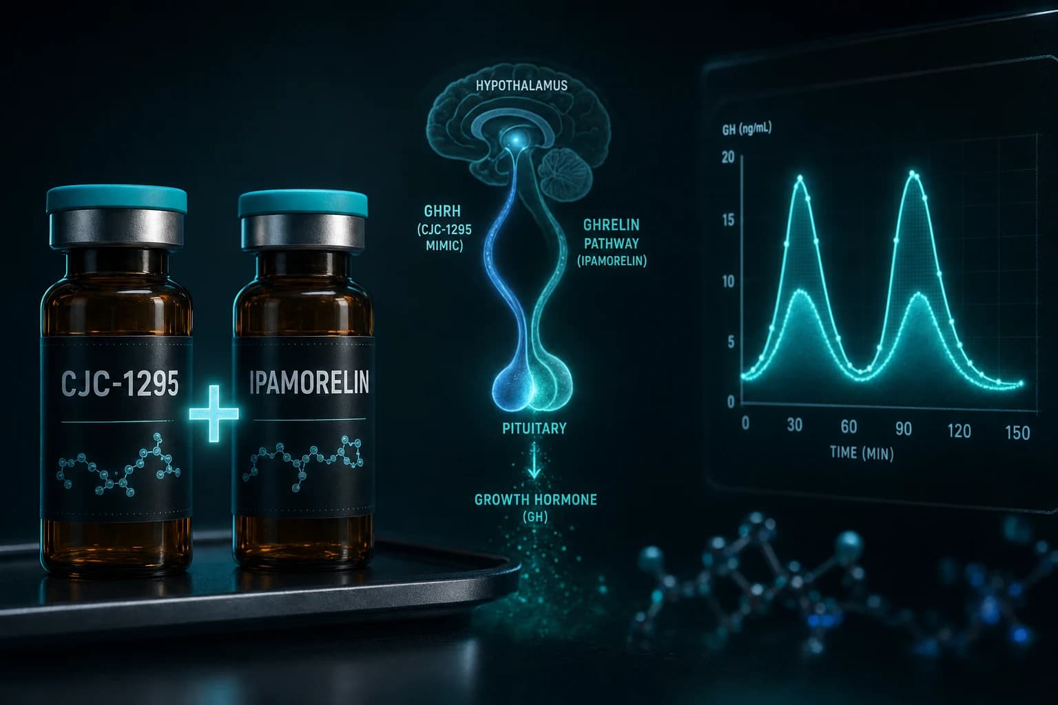 CJC-1295 + Ipamorelin Stack: The Complete GH Research Protocol