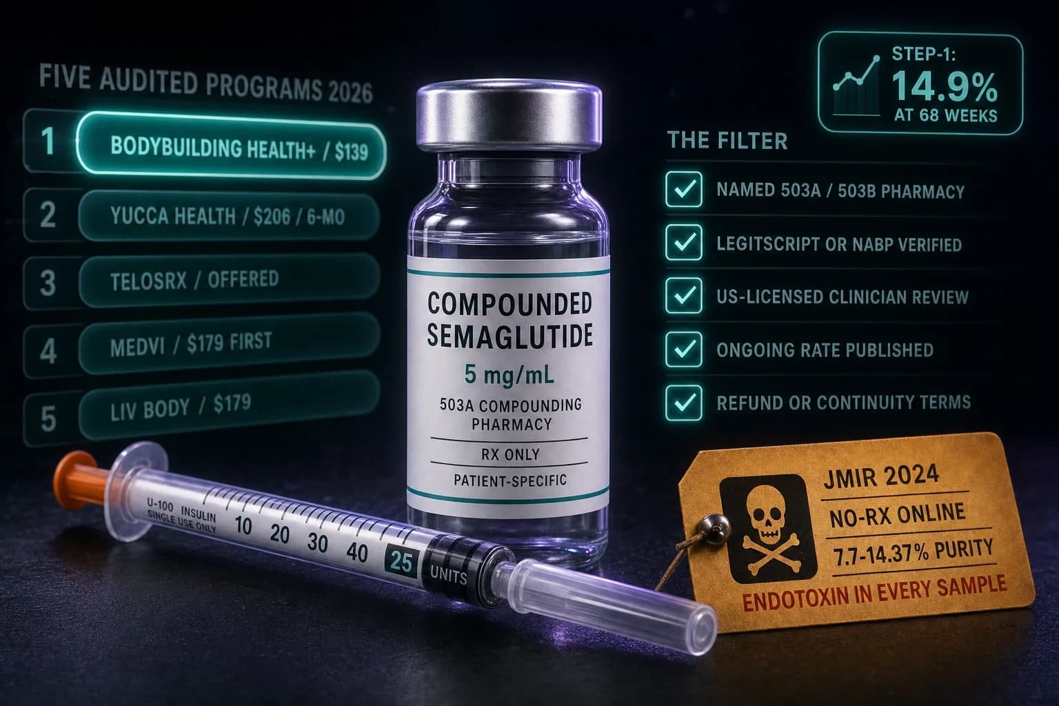 Compounded Semaglutide Reviews: 5 Legit Telehealth Programs (2026)