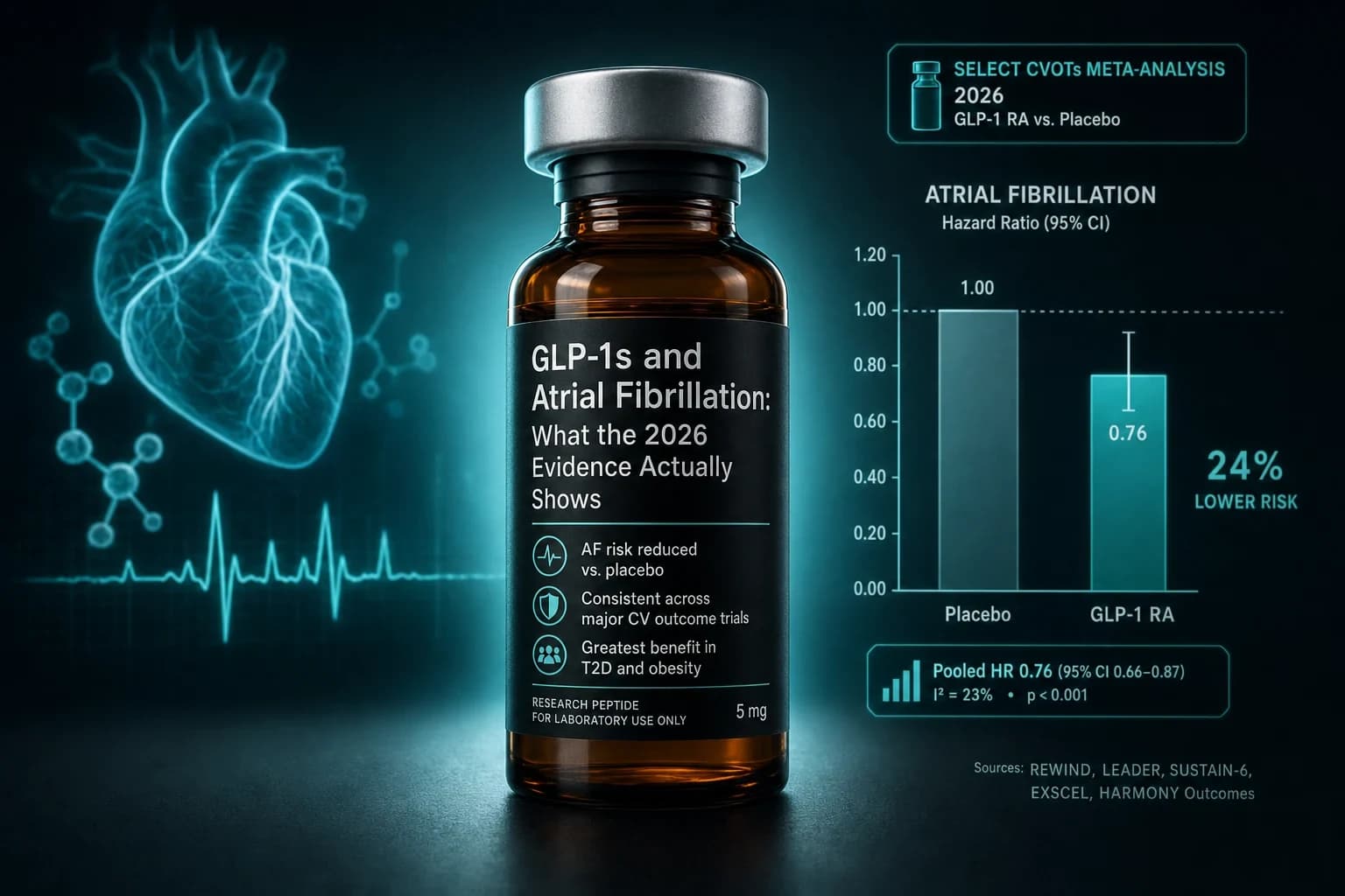 GLP-1s and Atrial Fibrillation: What the 2026 Evidence Actually Shows