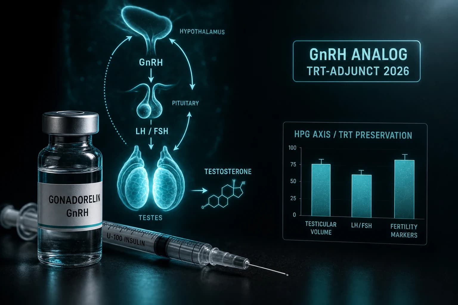 Gonadorelin for TRT in 2026: What the GnRH Evidence Actually Shows