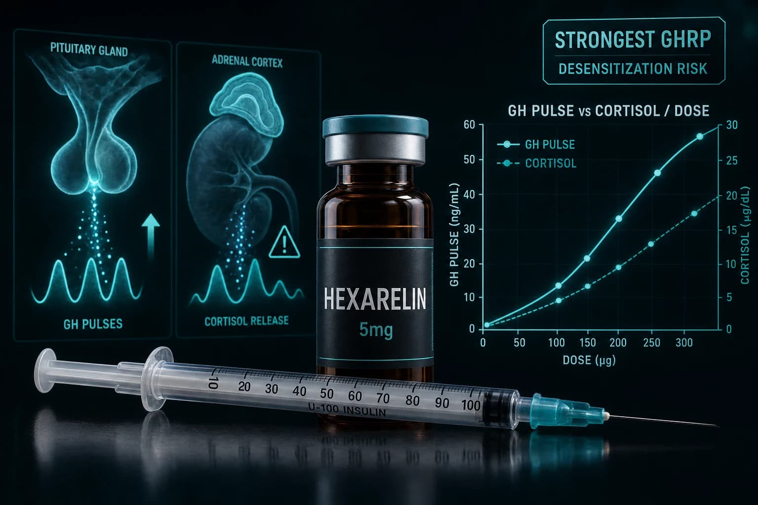 Hexarelin: The Strongest GHRP, Dosing Guide and Cortisol Risk