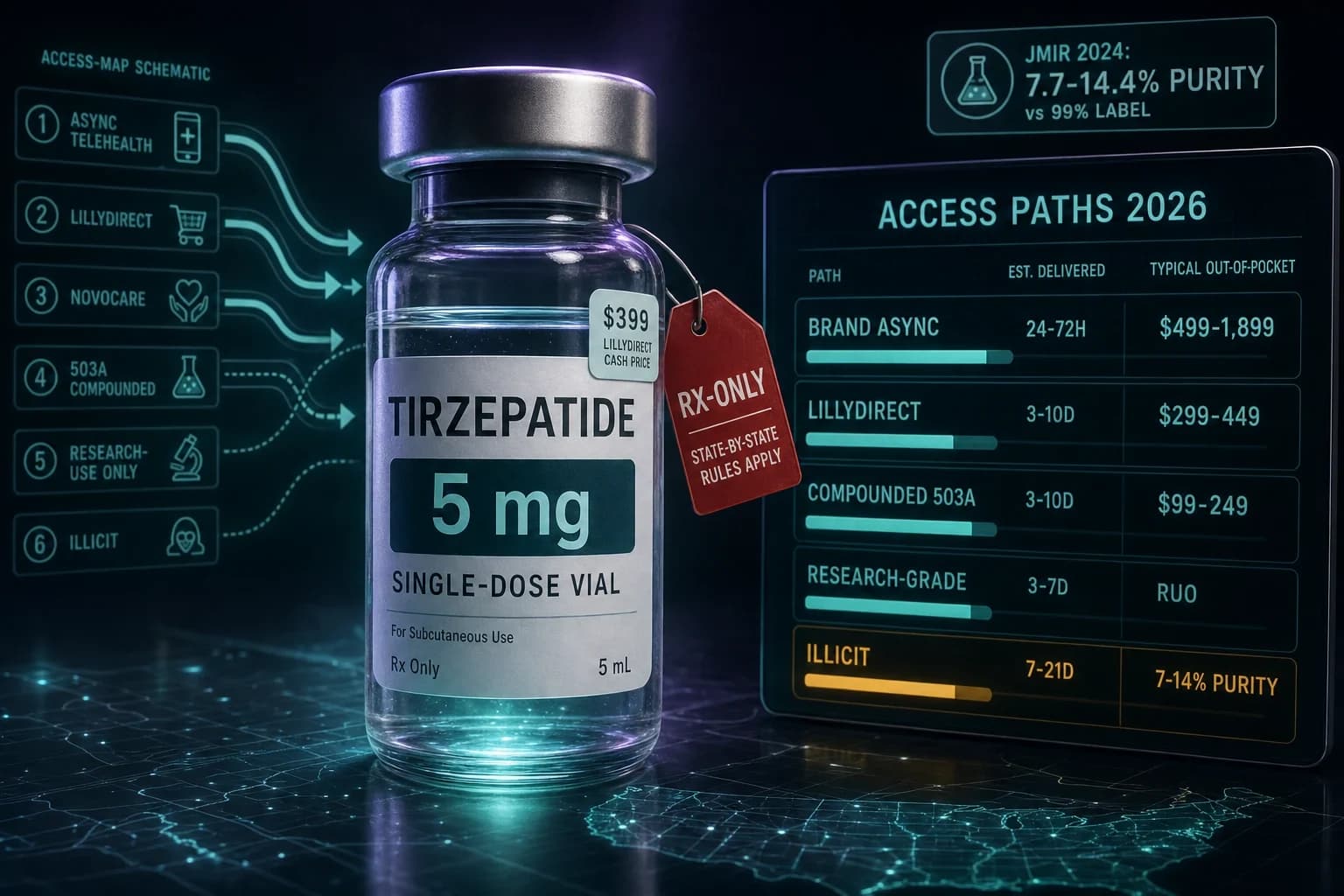 How to Get GLP-1 Without a Doctor: The Real 2026 Access Map