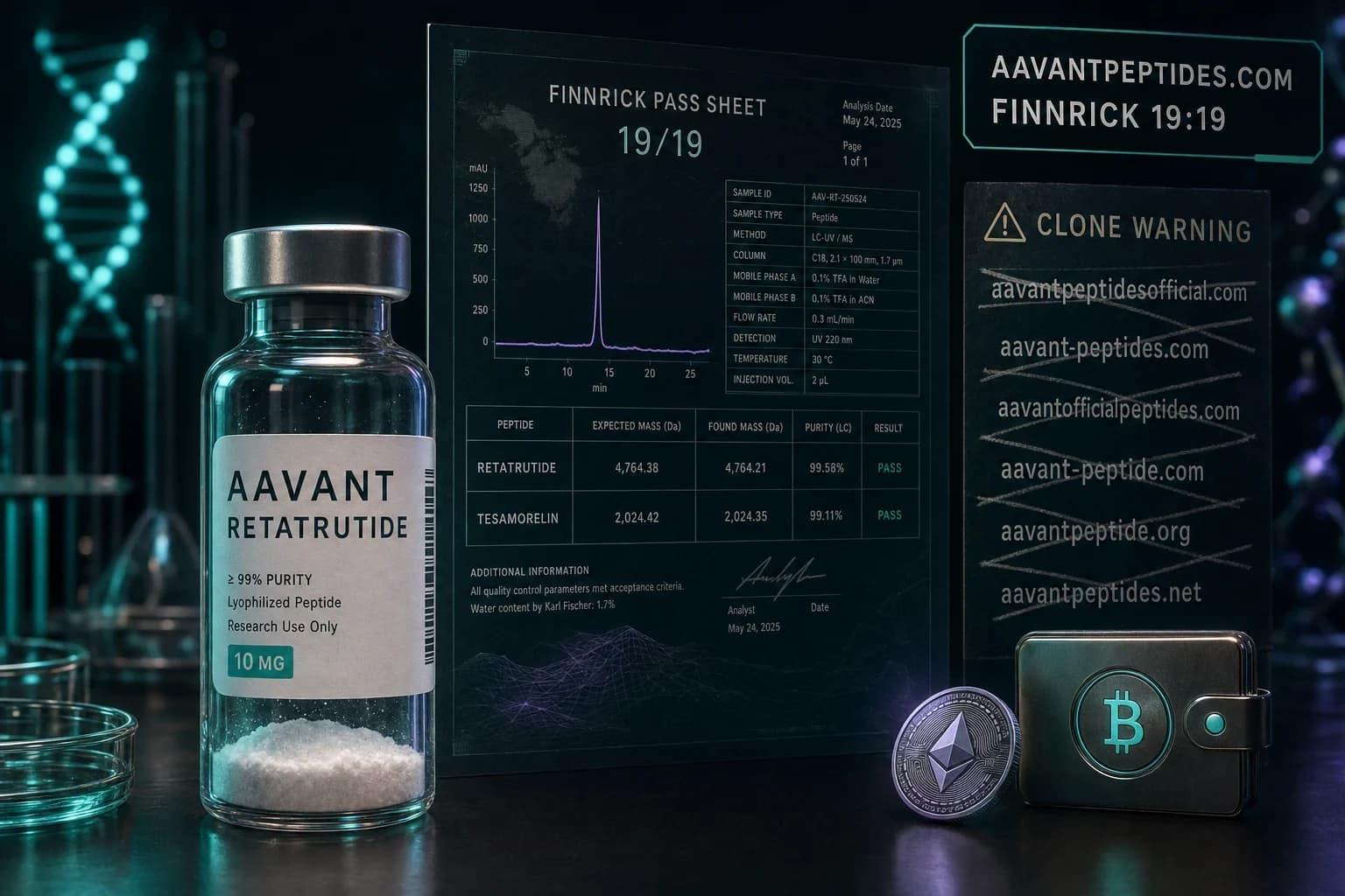 Is Aavant Peptides Legit? 2026 Finnrick Audit