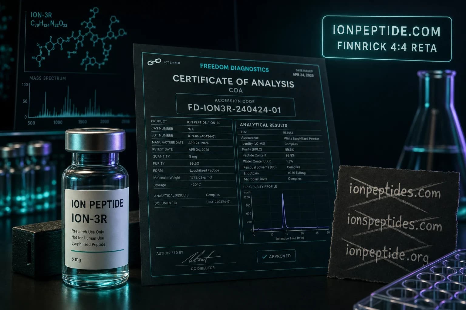 Is Ion Peptides Legit? 2026 COA Library and Clone Watch