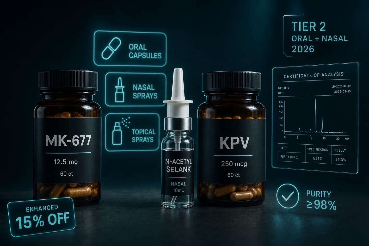 Limitless Biotech Review 2026: Nasal Sprays, MK-677, KPV (ENHANCED 15% Off)