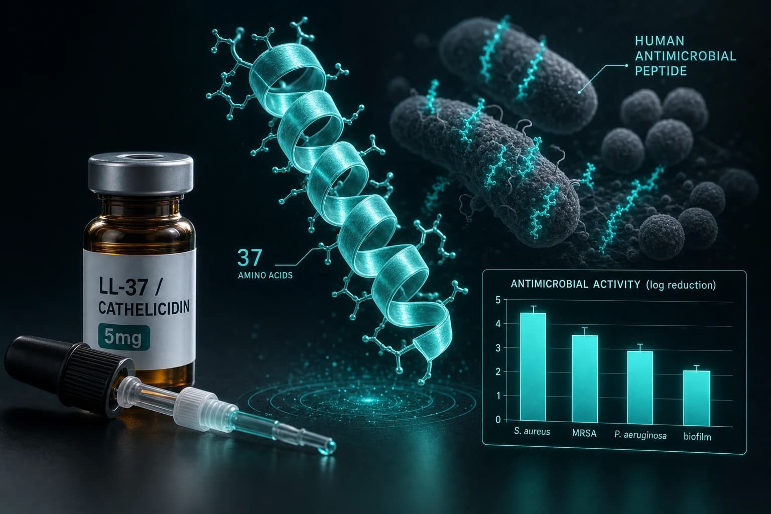 LL-37 Cathelicidin: Human Antimicrobial Peptide Research Guide