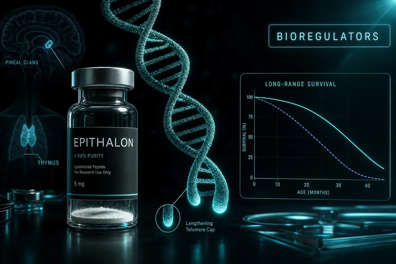 Peptide Bioregulators and Longevity: The Khavinson Evidence