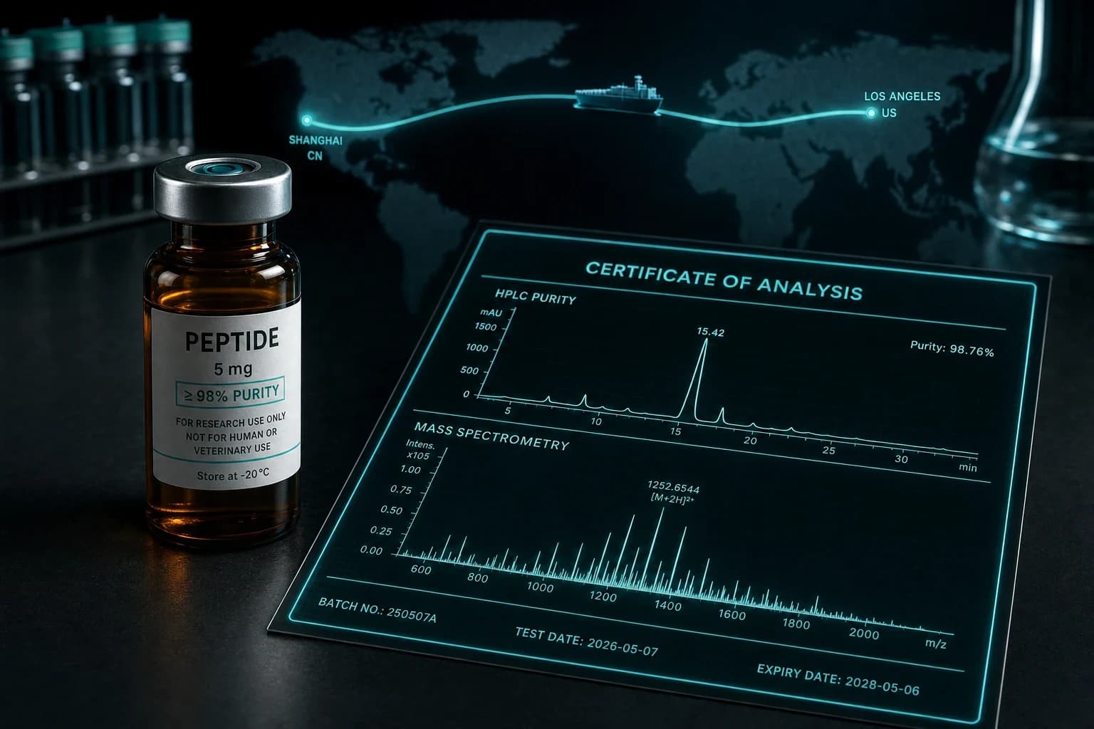 The Gray-Market Peptide Sourcing Truth: A 2026 Buyer's Guide
