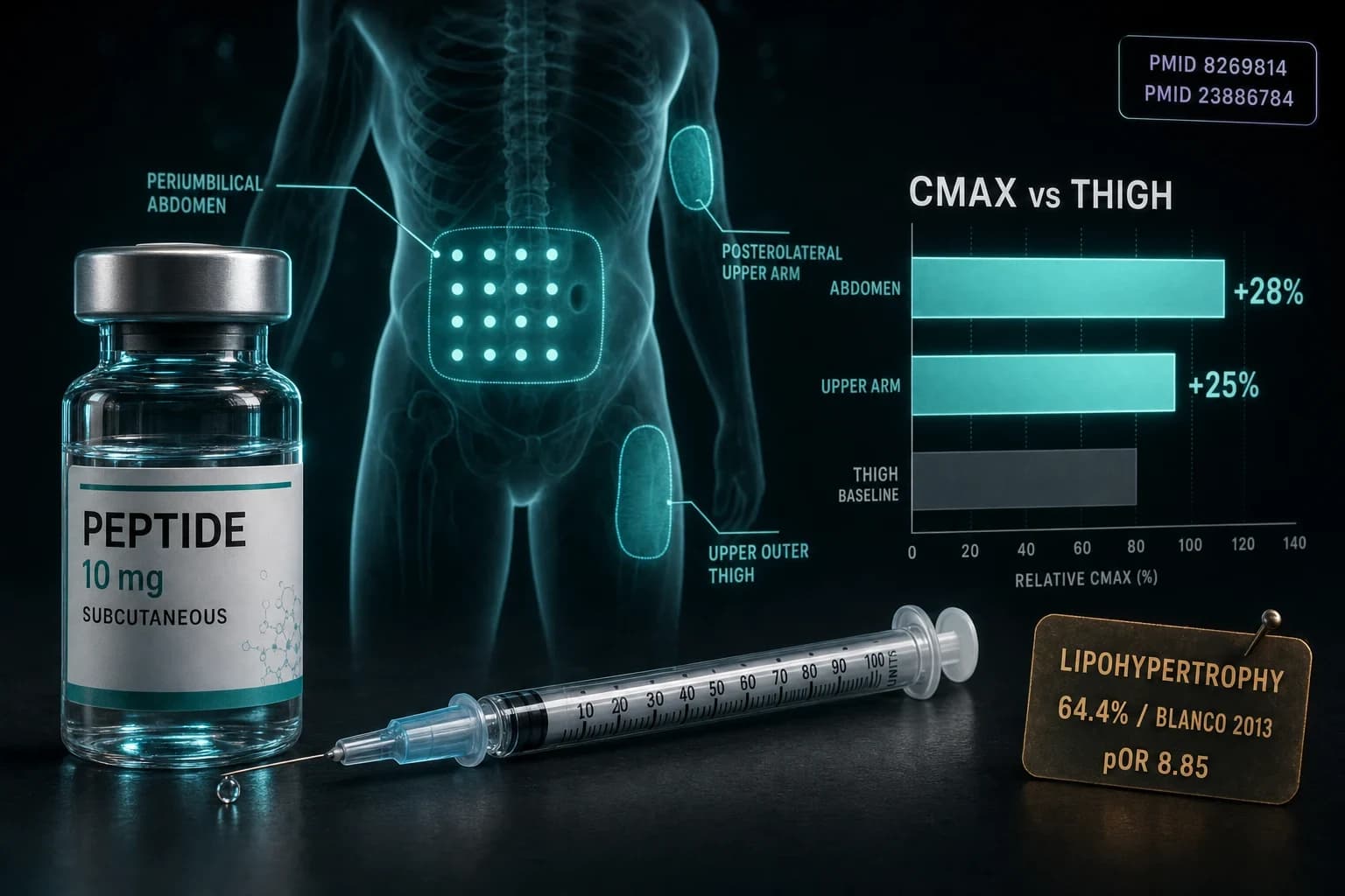 Peptide Injection Sites: Absorption, Rotation, and What Actually Matters