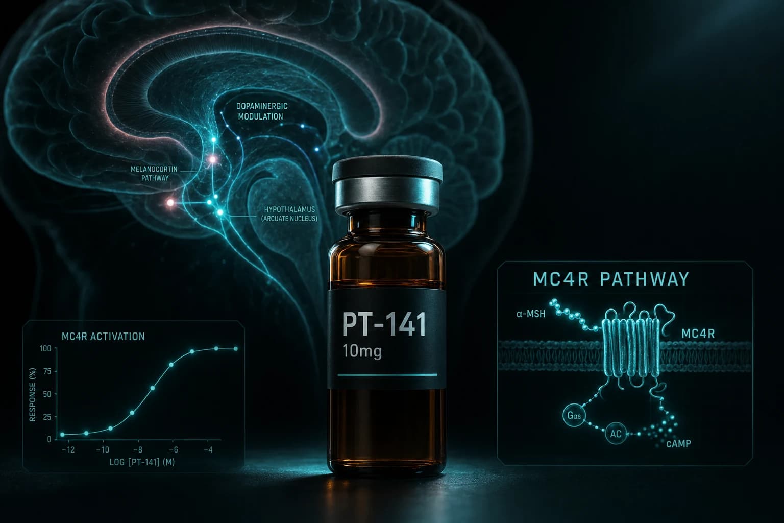PT-141 (Bremelanotide): The Only FDA-Approved Peptide for Sexual Function