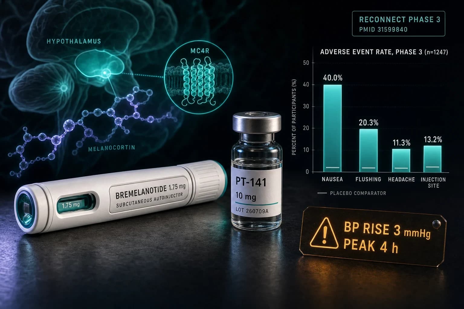 PT-141 Side Effects: What the Vyleesi Trials Actually Report