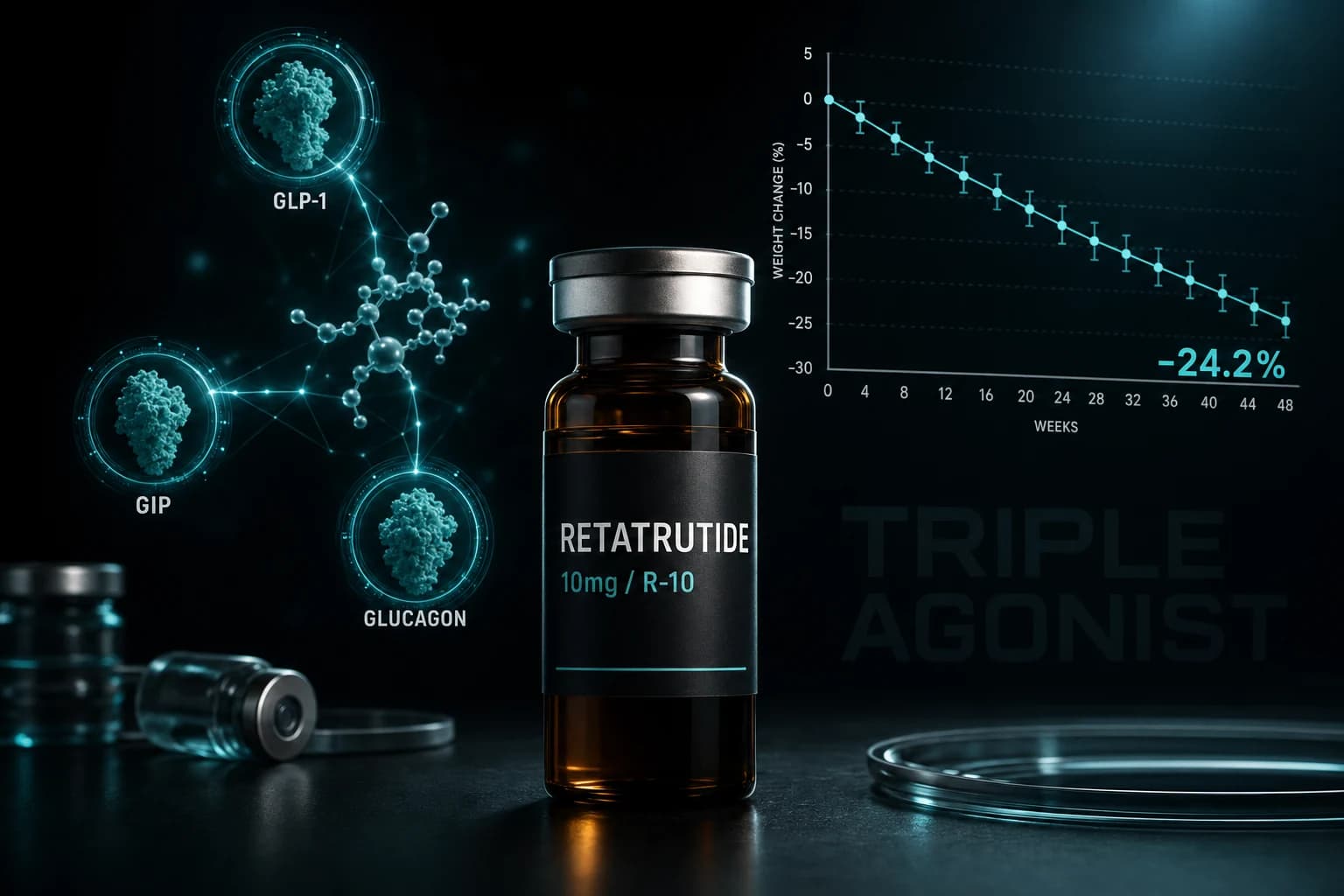 Retatrutide Explained: Why It's the Most Effective Weight Peptide Yet