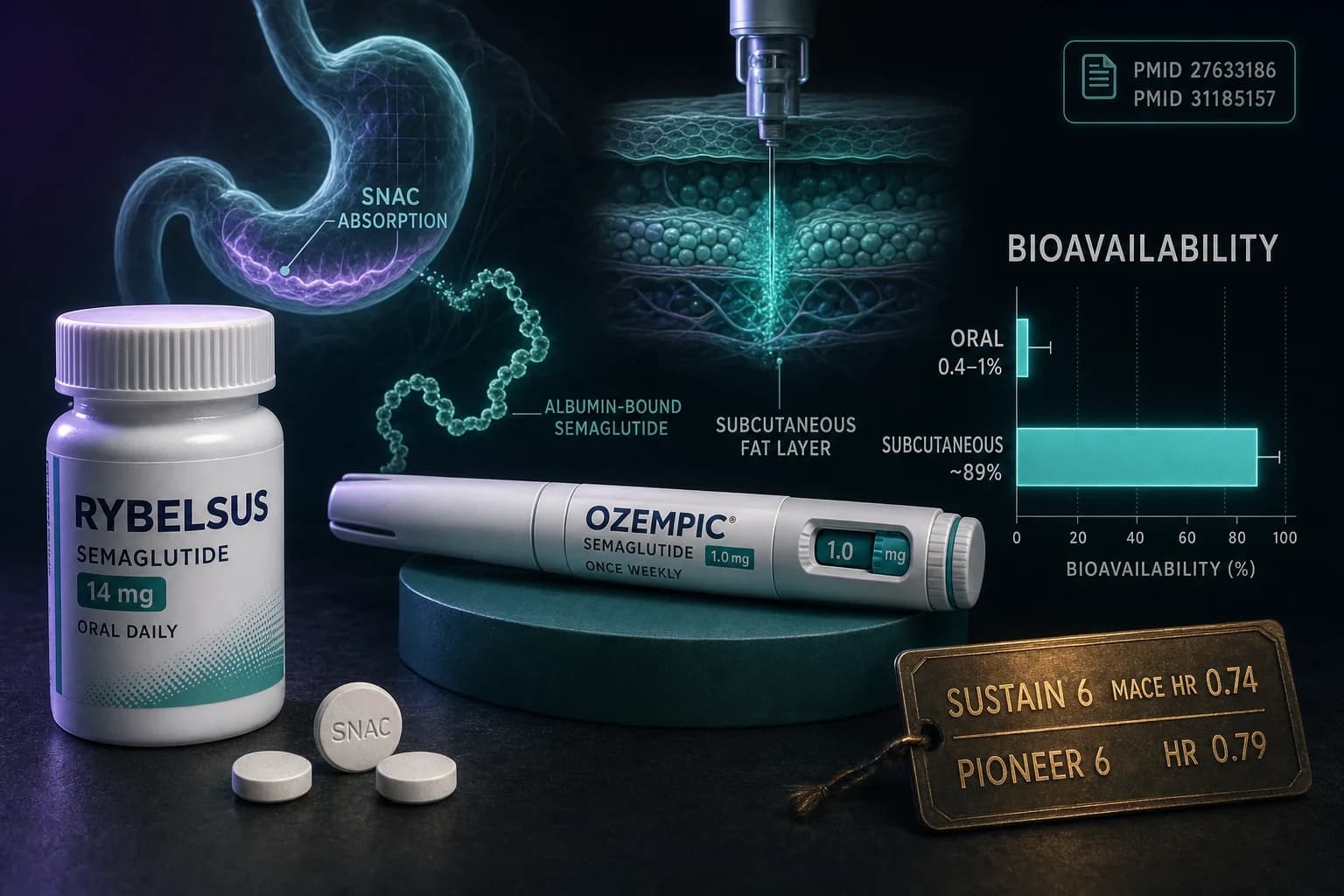 Rybelsus vs Ozempic: Same Molecule, Different Delivery (2026)