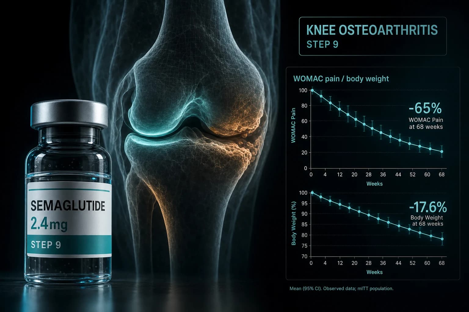 Semaglutide for Knee Osteoarthritis: STEP 9 and the 2026 Cartilage Data