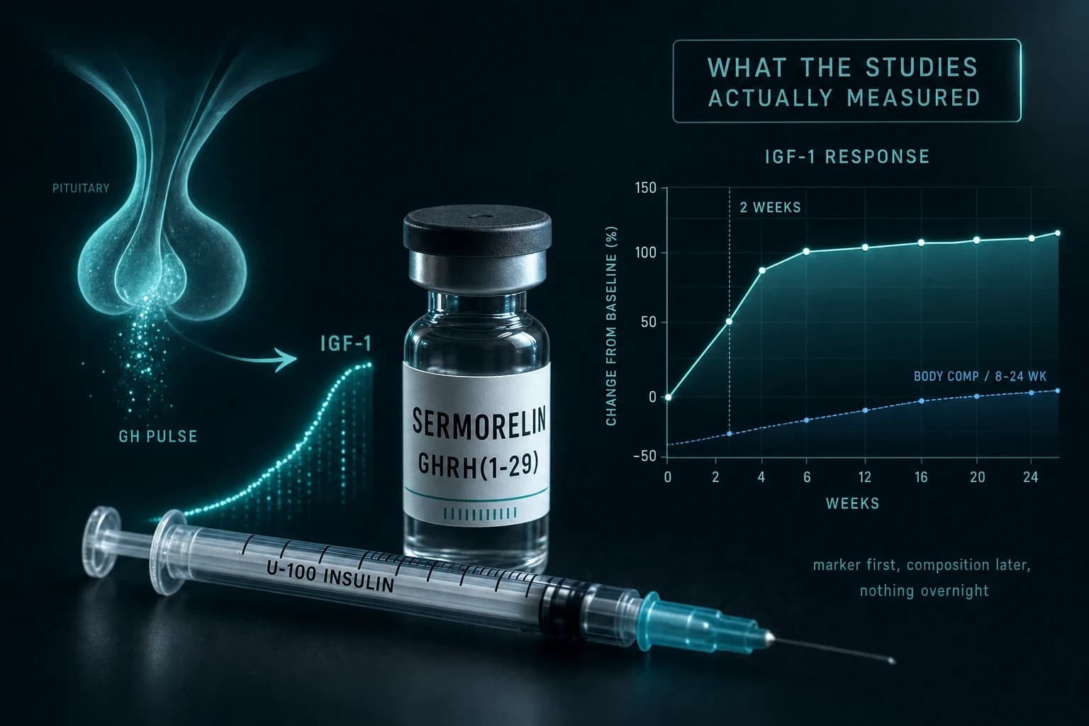 Sermorelin Before and After: What the Research Actually Measured
