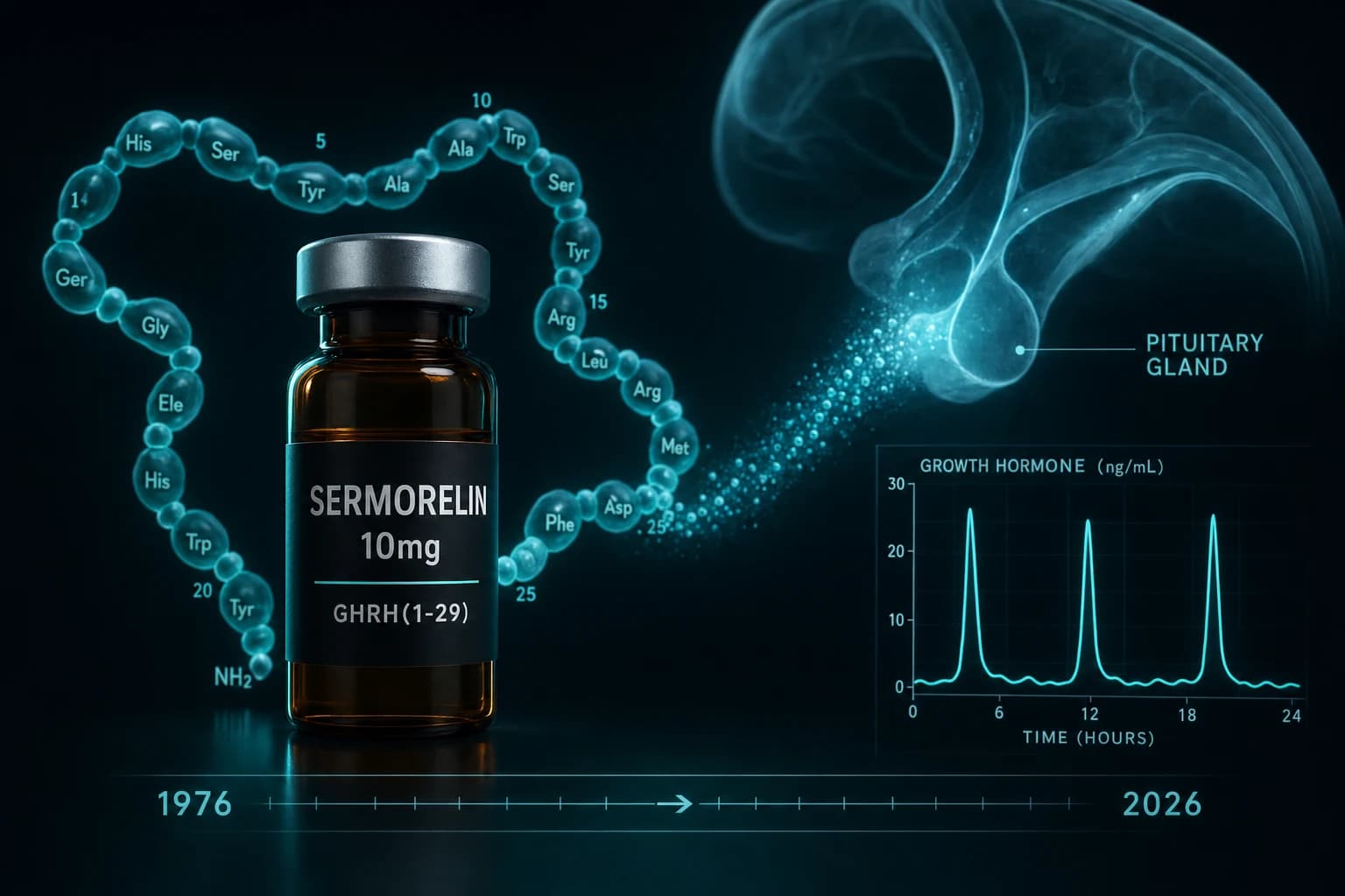Sermorelin: What 30 Years of GHRH(1-29) Research Actually Show