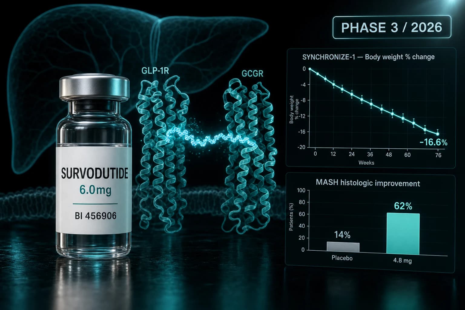 Survodutide: GCG/GLP-1 Dual Agonist Trial Evidence in 2026