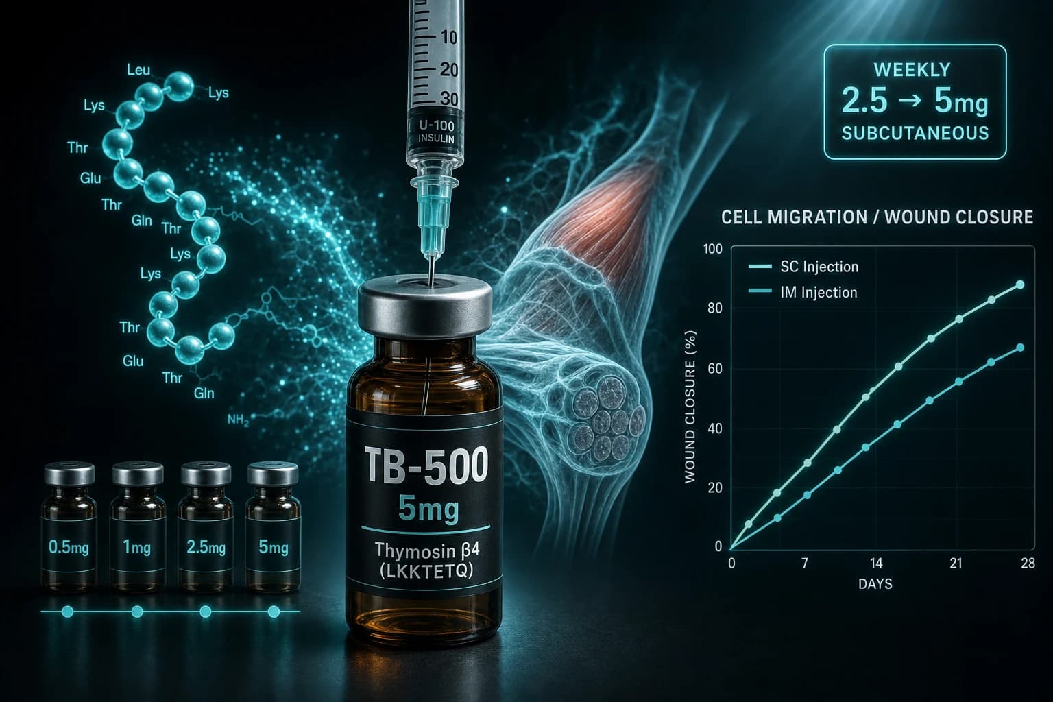 TB-500 Dosage Guide: Loading, Maintenance, and Reconstitution Math