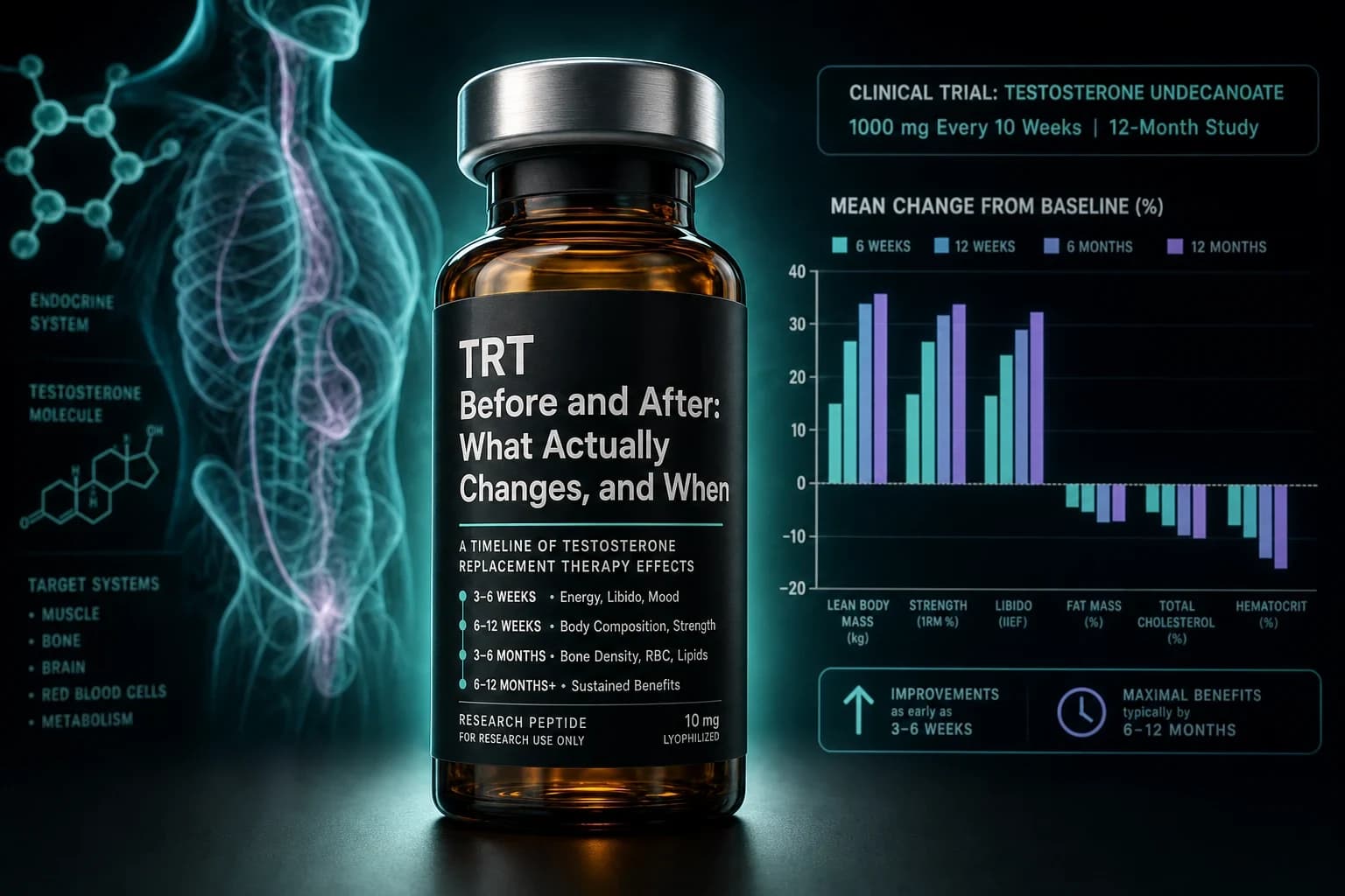 TRT Before and After: What Actually Changes, and When
