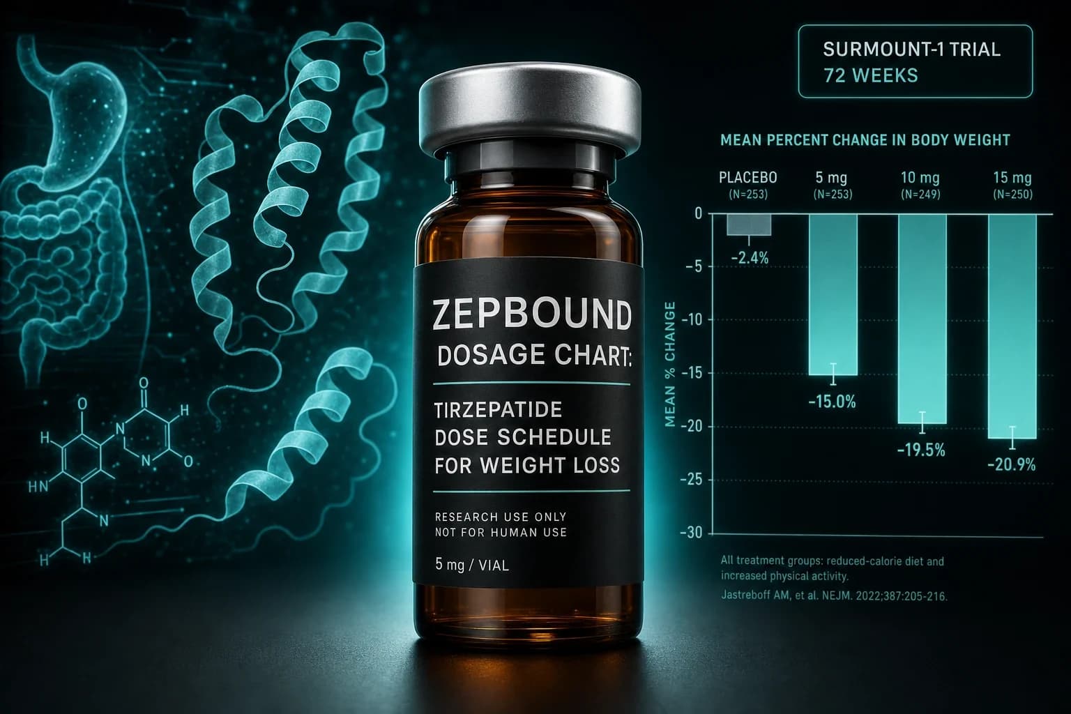 Zepbound Dosage Chart: Tirzepatide Dose Schedule for Weight Loss