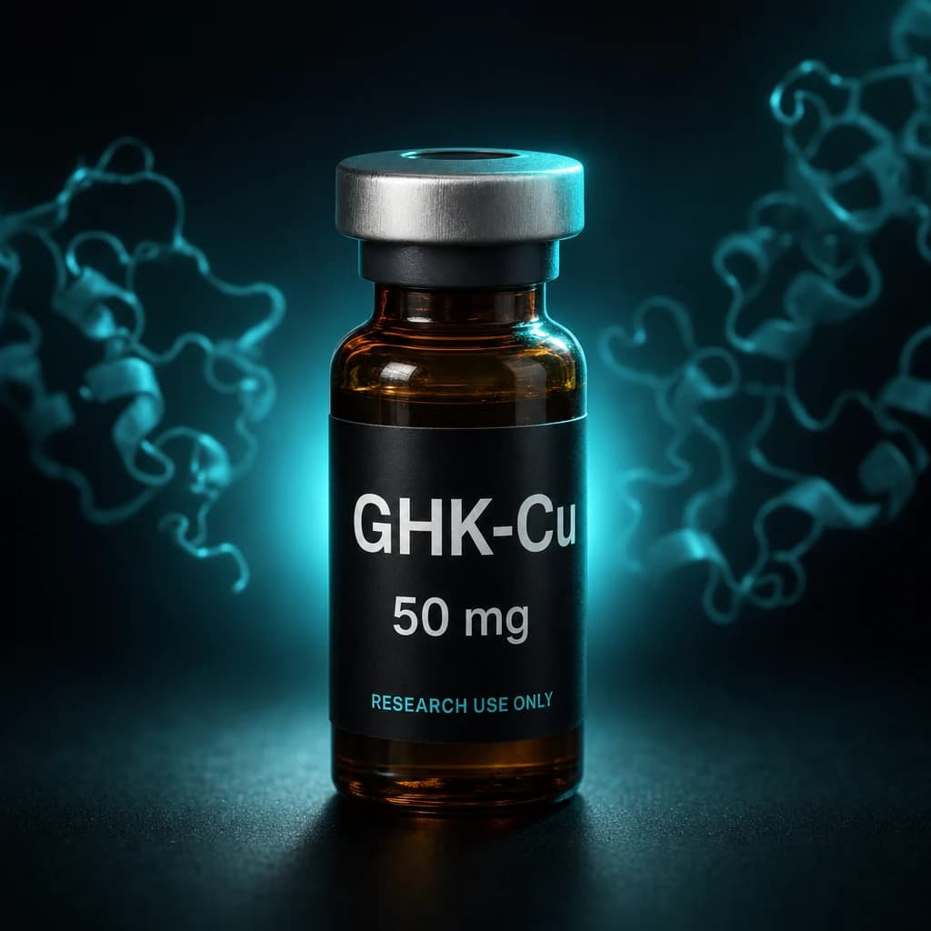 GHK-Cu research vial