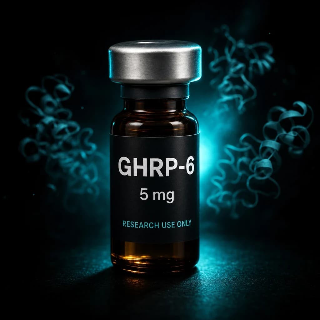 GHRP-6 research vial