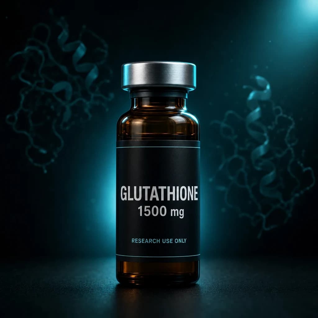 Glutathione research vial