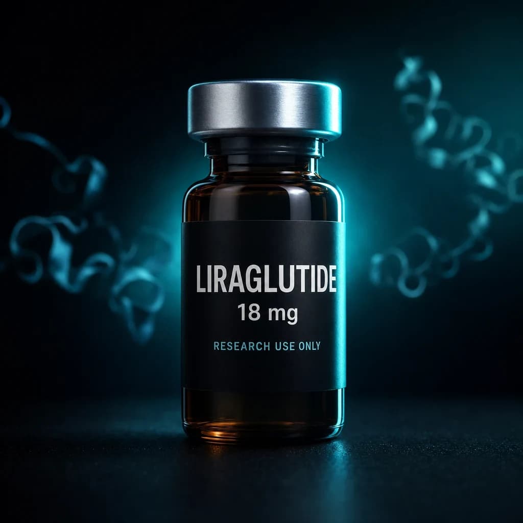Liraglutide research vial