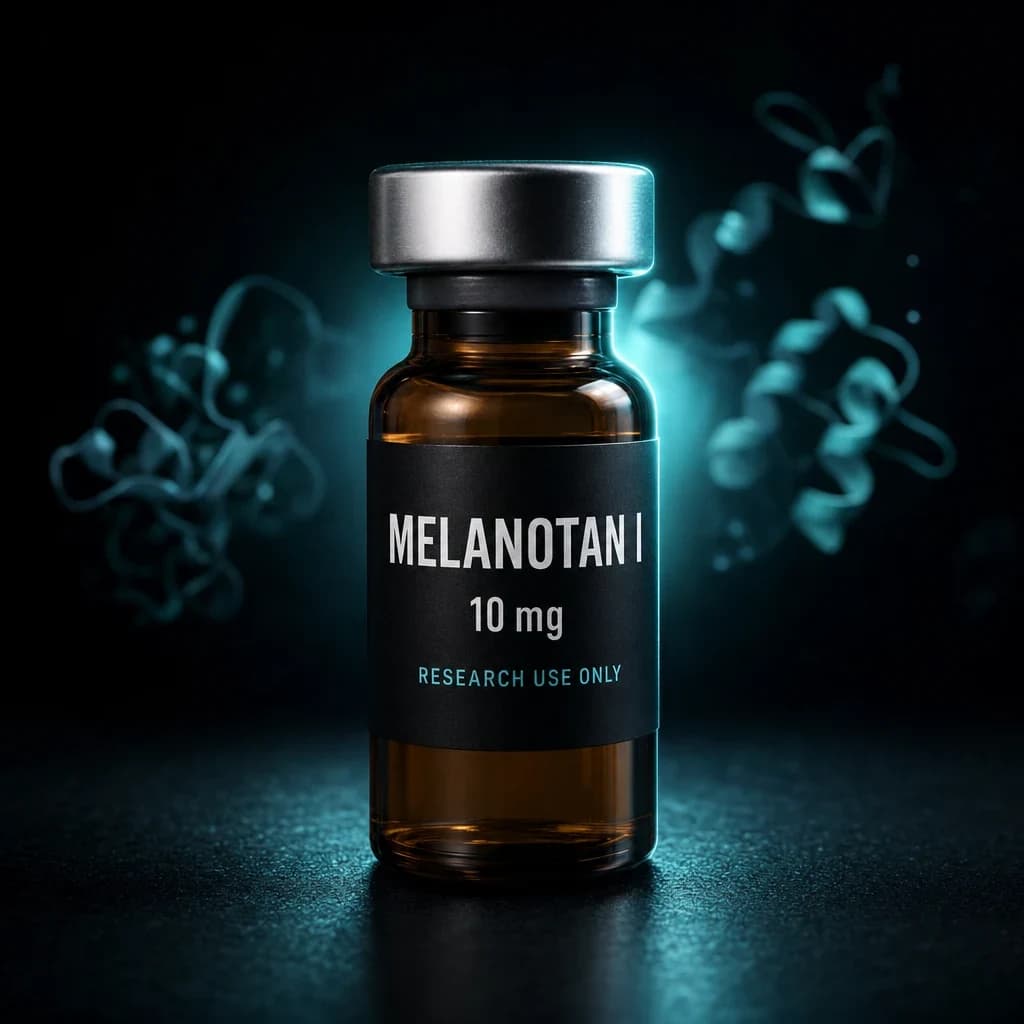 Melanotan I research vial