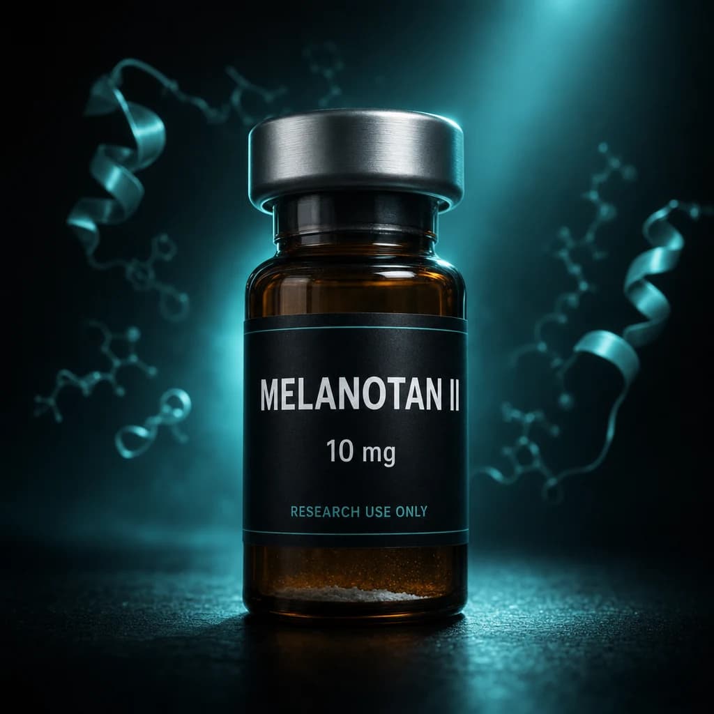 Melanotan II research vial