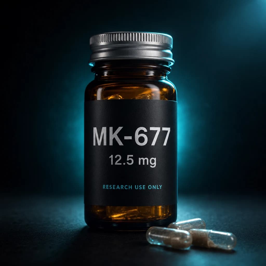 MK-677 (Ibutamoren) research vial
