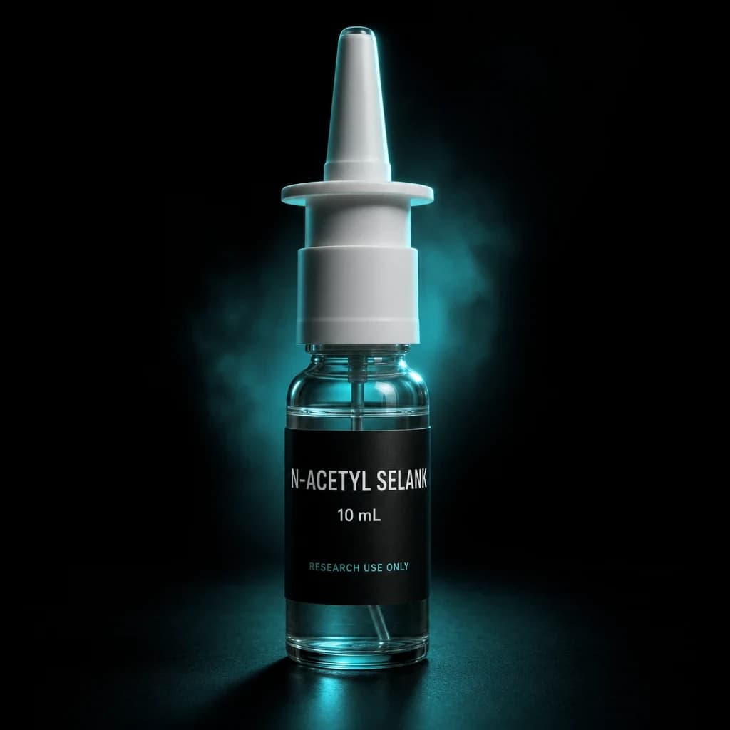 N-Acetyl Selank research vial
