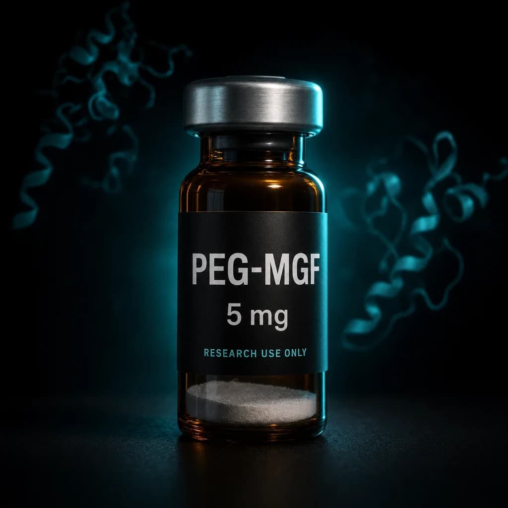 PEG-MGF research vial