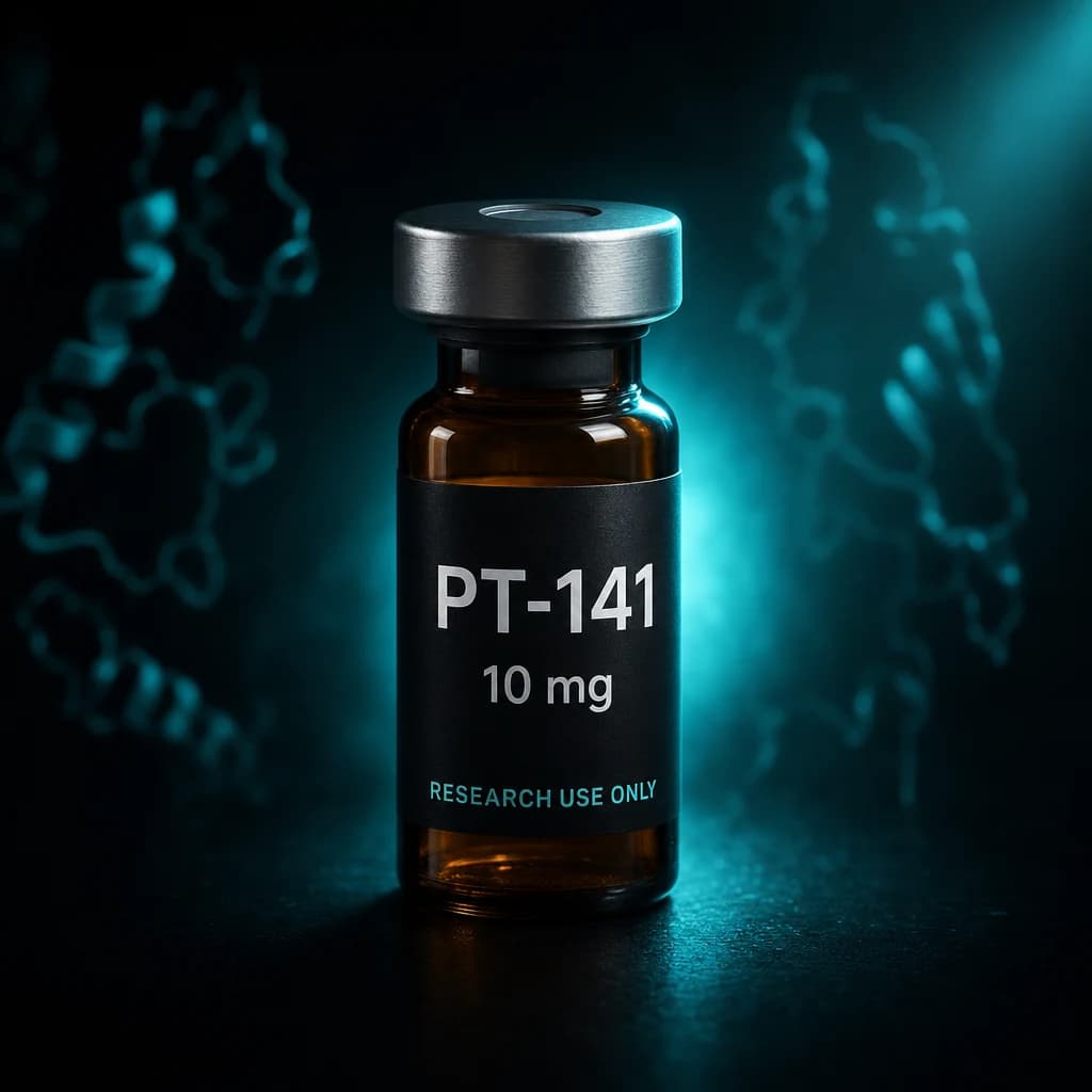 PT-141 (Bremelanotide) research vial