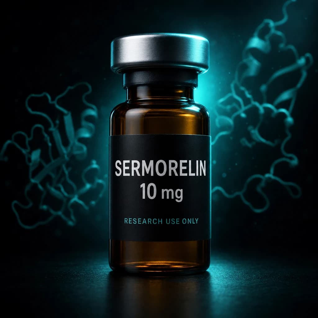 Sermorelin research vial
