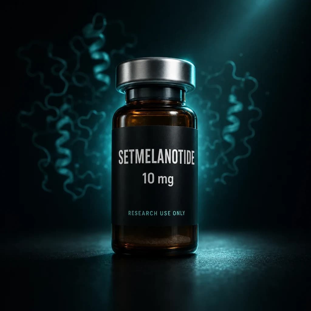 Setmelanotide research vial